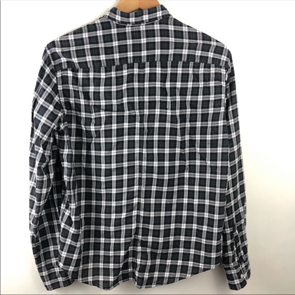 New Frank & Eileen Black Plaid Luke Shirt S - Picture 3 of 8
